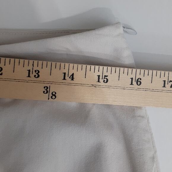 Piazza Sempione Honia High Rise Trousers Stone Gray Dress Pant Womens 12 - Picture 8 of 12